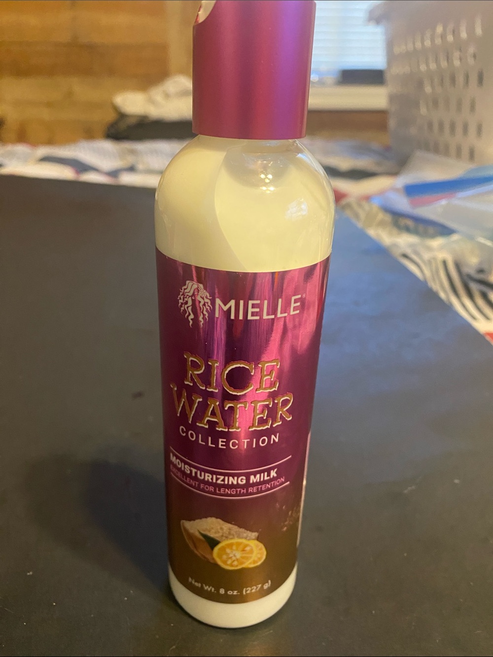 Mielle Rice Water Collection Moisturizing Milk — Pink Bottle